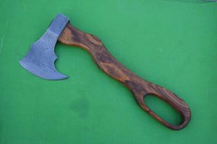 Artisan Crafted Damascus Steel Axe - Korvel