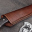 Premium Custom Damascus Steel Hunting and Camping Knife - Korvel