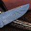 Artisan Crafted Damascus Steel Skinning Knife - Korvel