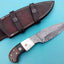 Premium Custom Damascus Steel Hunting Knife - Hunter's Edge by KBS Knives - Korvel