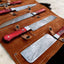 Premium Full Tang Handmade Damascus Steel Chef Knife Set - Korvel