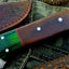 Premium Custom Damascus Steel Hunting and Skinning Knife - Korvel
