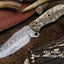 Premium Handmade Damascus Skinning Knife - Korvel