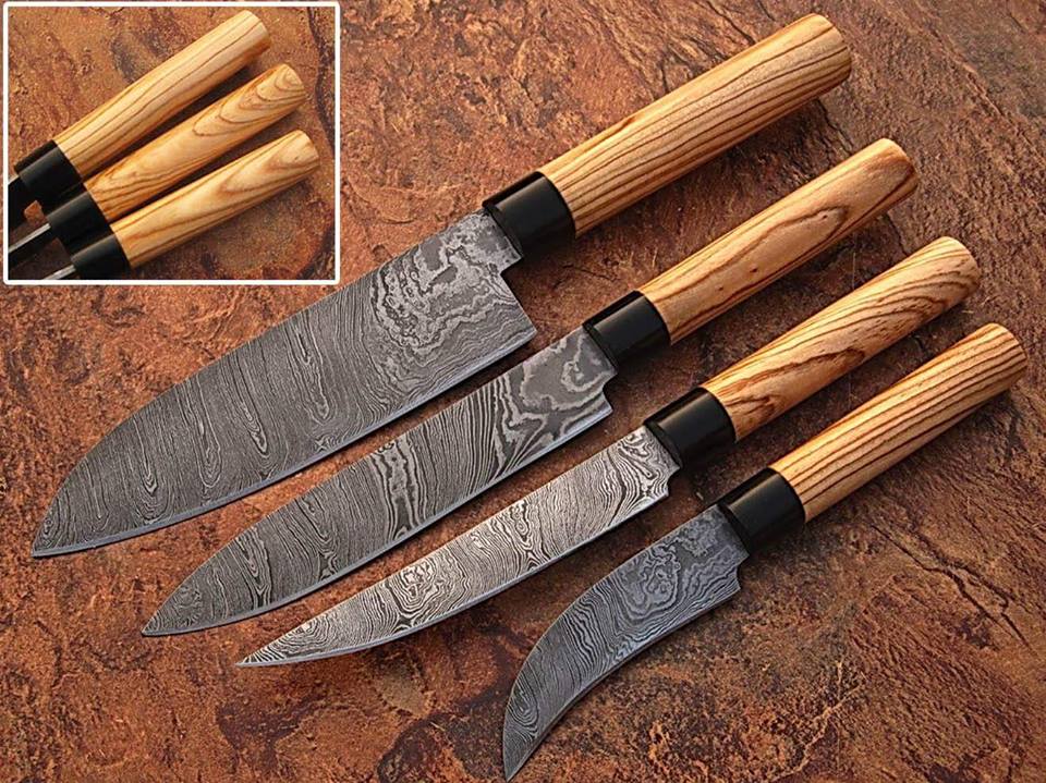 Premium Damascus Steel Kitchen Knife Set - Korvel