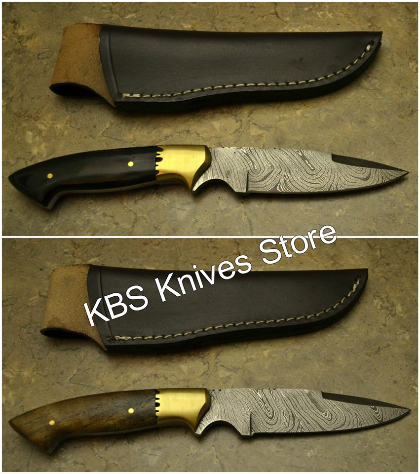 Exquisite Handcrafted Damascus Twist Blade Knives - Korvel