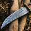 Premium Handmade Damascus Steel Hunting and Skinning Knife - Korvel