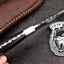 Premium Custom Damascus Steel Hunting and Camping Knife - Korvel