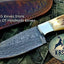 Artisan Crafted Damascus Steel EDC Skinning Knife - Korvel