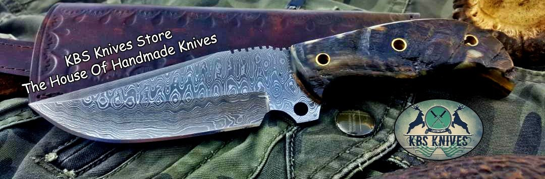 Premium Custom Damascus Steel Hunting and Skinning Knife - Korvel