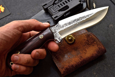 Premium Handcrafted 1095 Steel Hunter Knife - Custom Forged - Korvel