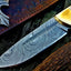 Premium Custom Damascus Steel Hunting and Skinning Knife - Korvel