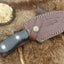 Artisan Crafted Damascus Drop Point Knife - Korvel