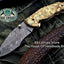 Artisan Crafted Damascus Steel Folding Pocket Knife - Korvel
