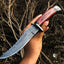 Premium Custom Damascus Steel Hunting Knife - Handcrafted Excellence - Korvel