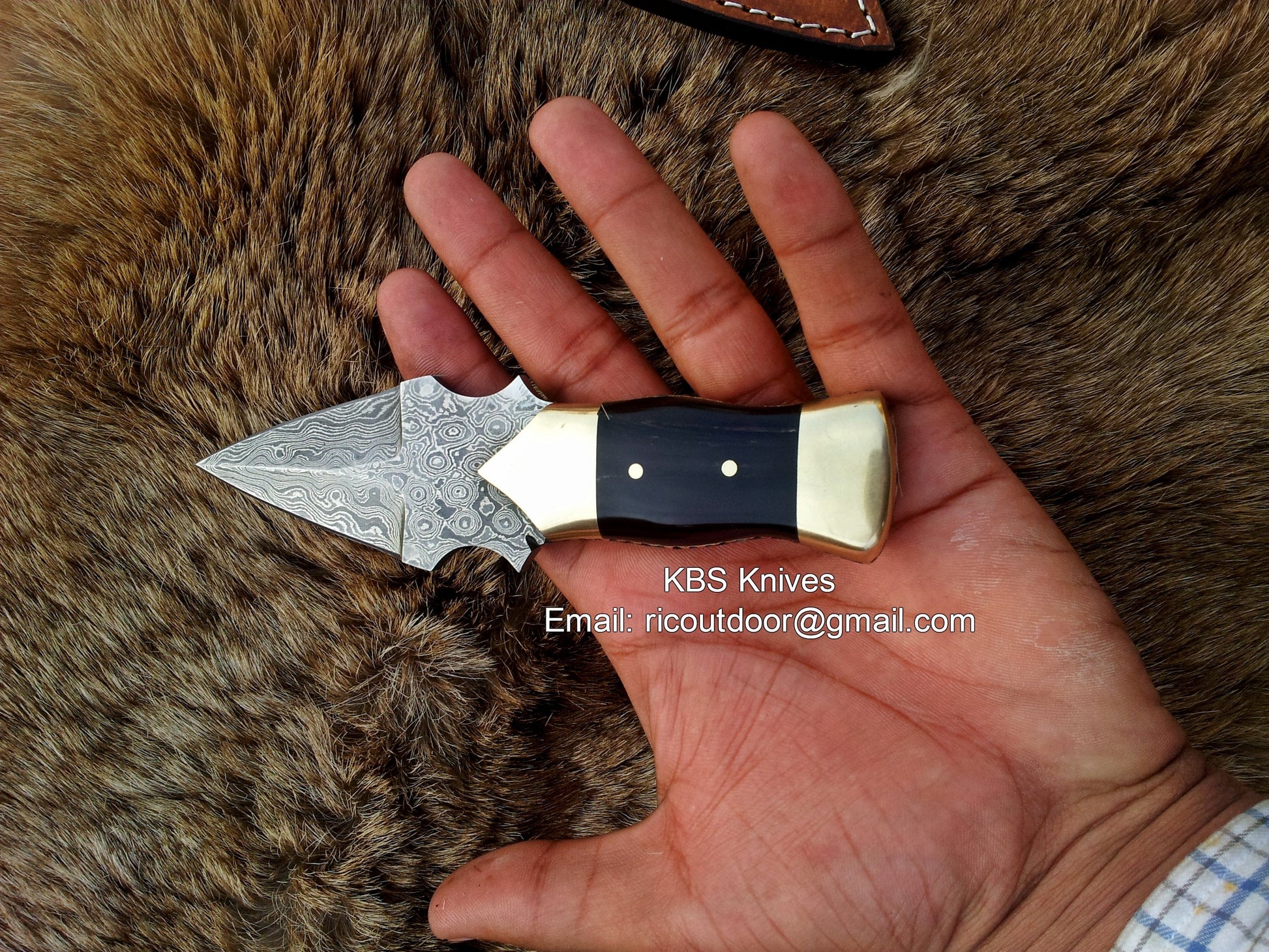 Artisan Crafted Mini Defense Knife - Korvel