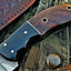 Premium Handcrafted Damascus Steel Skinner Knife - Korvel