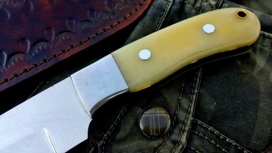 Premium Custom D2 Tool Steel Hunting & Skinning Knife - Korvel