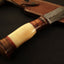 Exquisite Handcrafted Damascus Steel Knife with RainDrop Design - Korvel
