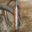 Premium Damascus Steel Guthook Knife with Elegant Rosewood Handle - Korvel