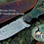 Premium Custom Damascus Steel Hunting and Skinning Knife - Korvel