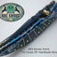 Handcrafted Patina Damascus Folding Knife - EDC Essential - Korvel