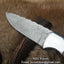 Ridgeback Hunter Custom Damascus Steel Knife - Ultimate Outdoor Companion - Korvel