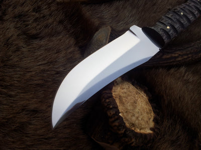 Premium D2 Steel Tactical Knife with Leather Sheath - Korvel