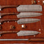 Artisan Crafted Damascus Steel Knife Collection - Korvel