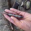 Compact Guthook Knife - Exquisite Damascus Steel & Elegant Rosewood Handle - Korvel