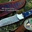 Premium Custom Twist Damascus Steel Hunting Knife - Korvel