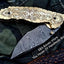 Artisan Crafted Damascus Steel Folding Pocket Knife - Korvel