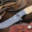 Premium Handmade Damascus Steel Hunting Knife - Korvel