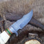 Exquisite Handmade Damascus Steel Knife - Korvel