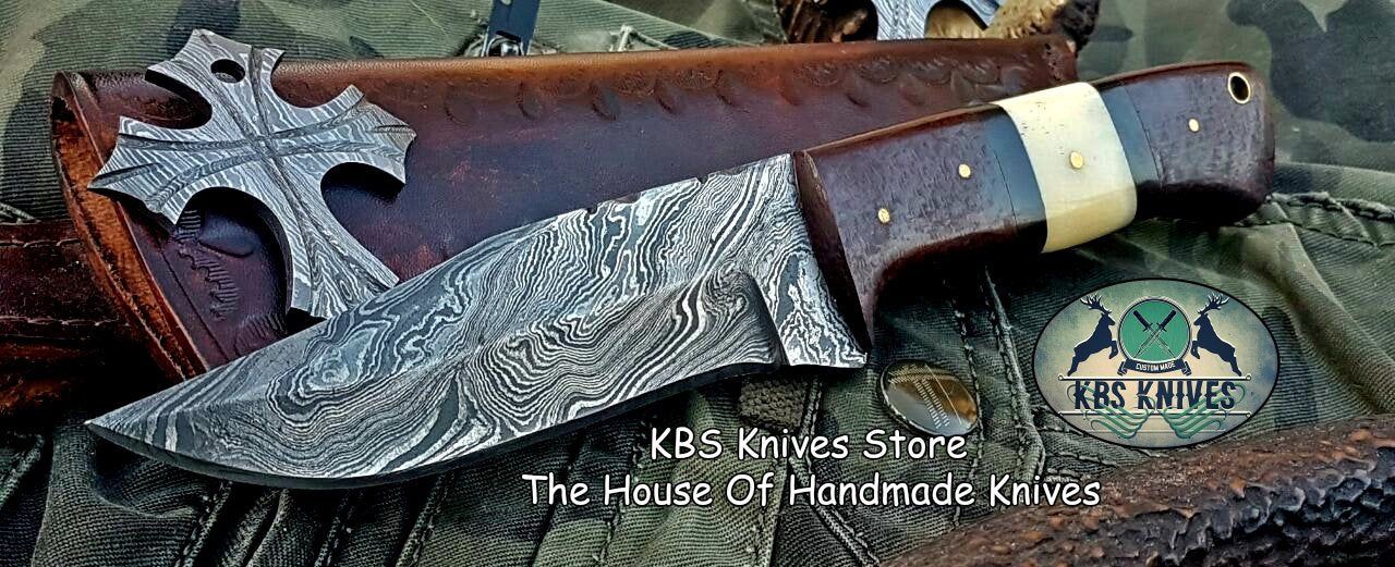 Premium Custom Damascus Steel Skinning Knife for Hunters - Korvel