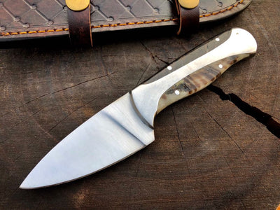 Exquisite Full Tang Custom D2 Steel Hunting Knife - Korvel