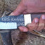 Premium Handcrafted High Carbon Steel Gut Hook Knife - Korvel