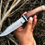 Premium Custom Handmade Damascus Steel Hunting Knife - Korvel