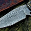 Premium Custom Damascus Steel Hunting and Skinning Knife - Korvel