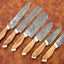 Premium Custom Handmade Damascus Steel Chef Knife Collection - Korvel