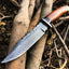 Premium Custom Handmade Damascus Steel Hunting Knife - Korvel