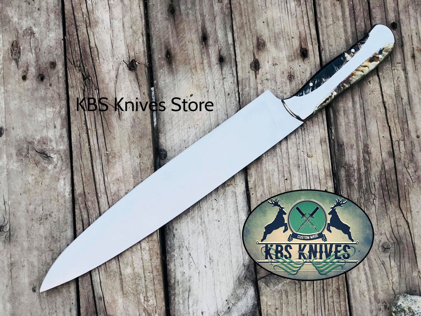Artisan D2 Stainless Steel Chef Knife - Handcrafted Excellence - Korvel