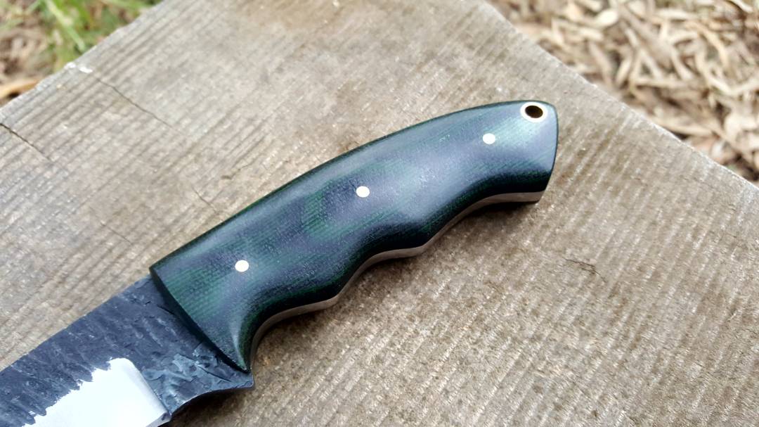 Artisan Crafted 1095 High Carbon Steel Hunting Knife - Korvel
