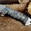 Premium Handmade Damascus Tactical Knife - Korvel