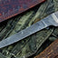 Artisan Damascus Steel Fillet and Boning Knife with Antler Handle - Korvel