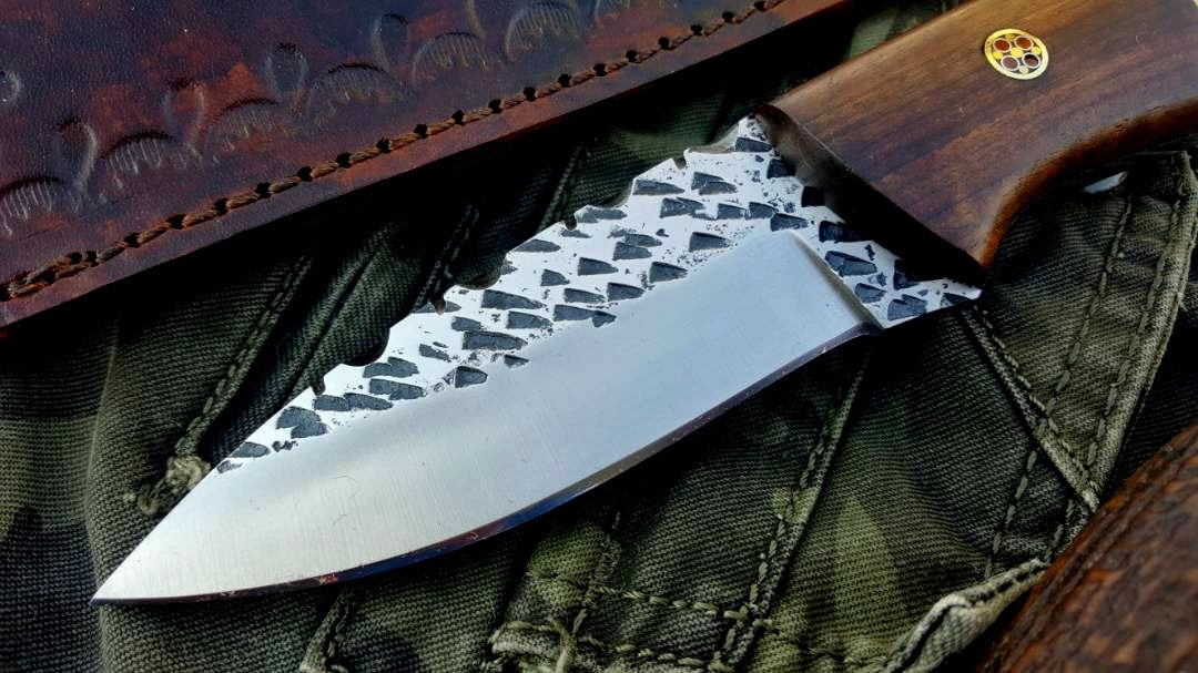 Artisan Crafted 1095 High Carbon Steel Hunting Knife - Korvel