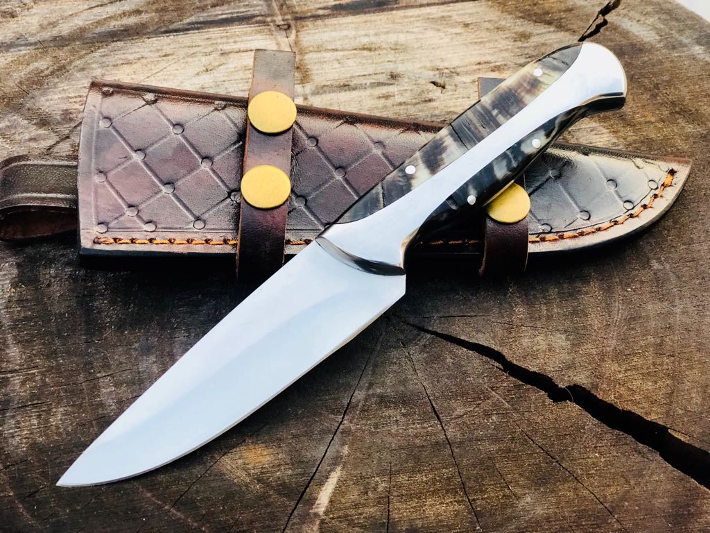 Exquisite Custom Full Tang D2 Steel Hunting Knife - Korvel