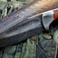Premium Custom Damascus Steel Hunting and Skinning Knife - Korvel