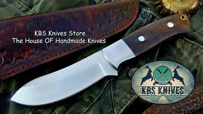 Premium Custom D2 Tool Steel Skinner Knife for Hunters - Korvel