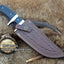 Premium Stealth Hunter Custom Damascus Fixed-Blade Knife - 10" Hunting Essential - Korvel