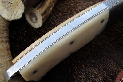 Premium Handmade Damascus Steel Hunting Knife - Korvel